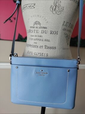 NWOT Women's Kate Spade Thompson Street Tatum Crossbody Bag In Fable Blue
